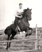 Everett Walker - horse jumping - click to enlarge
